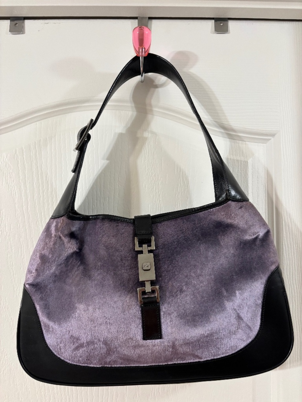 Gucci Jackie Authentic Purple Velvet Tom Ford 1999
